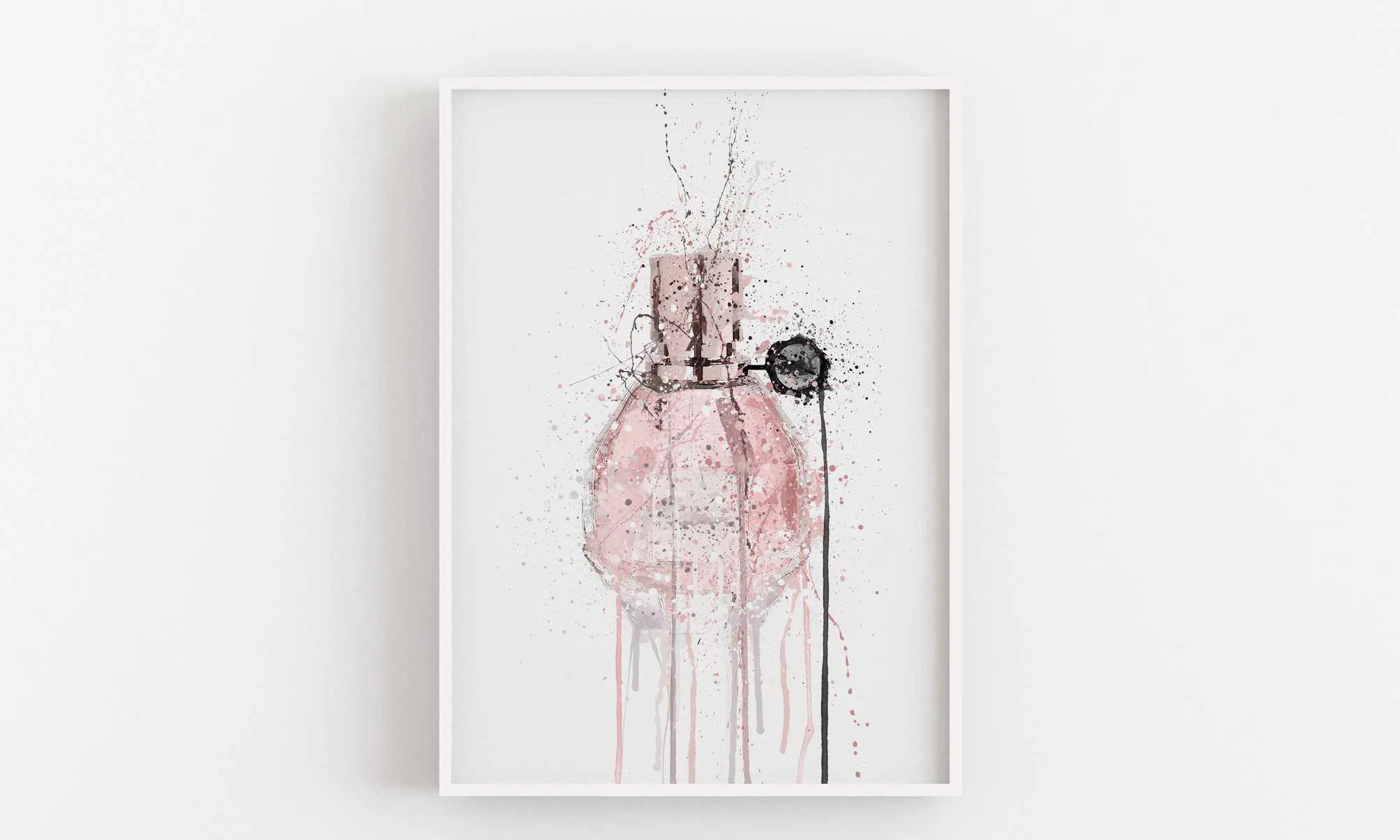 Fragrance Bottle Wall Art Print 'Candy'