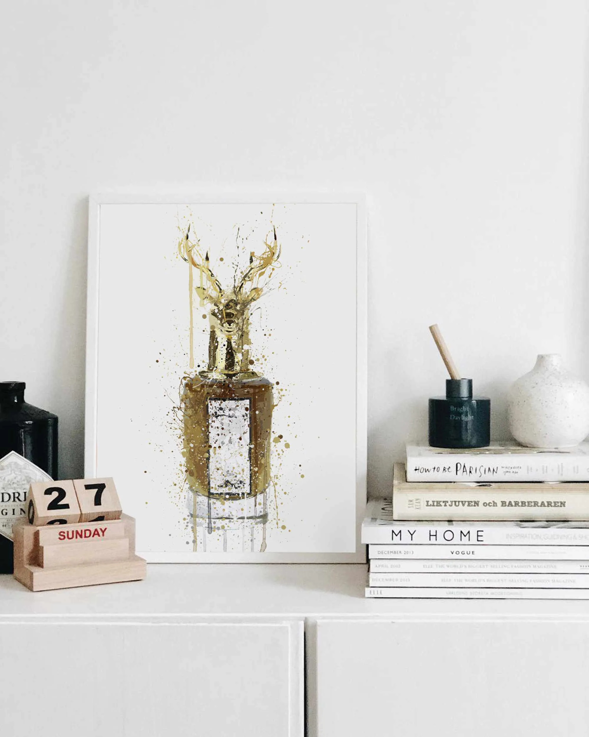 Fragrance Bottle Wall Art Print 'Kingdom'