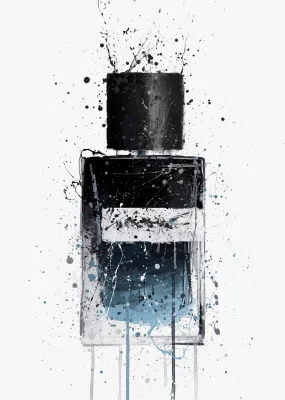 Fragrance Bottle Wall Art Print 'Mr. Electric'