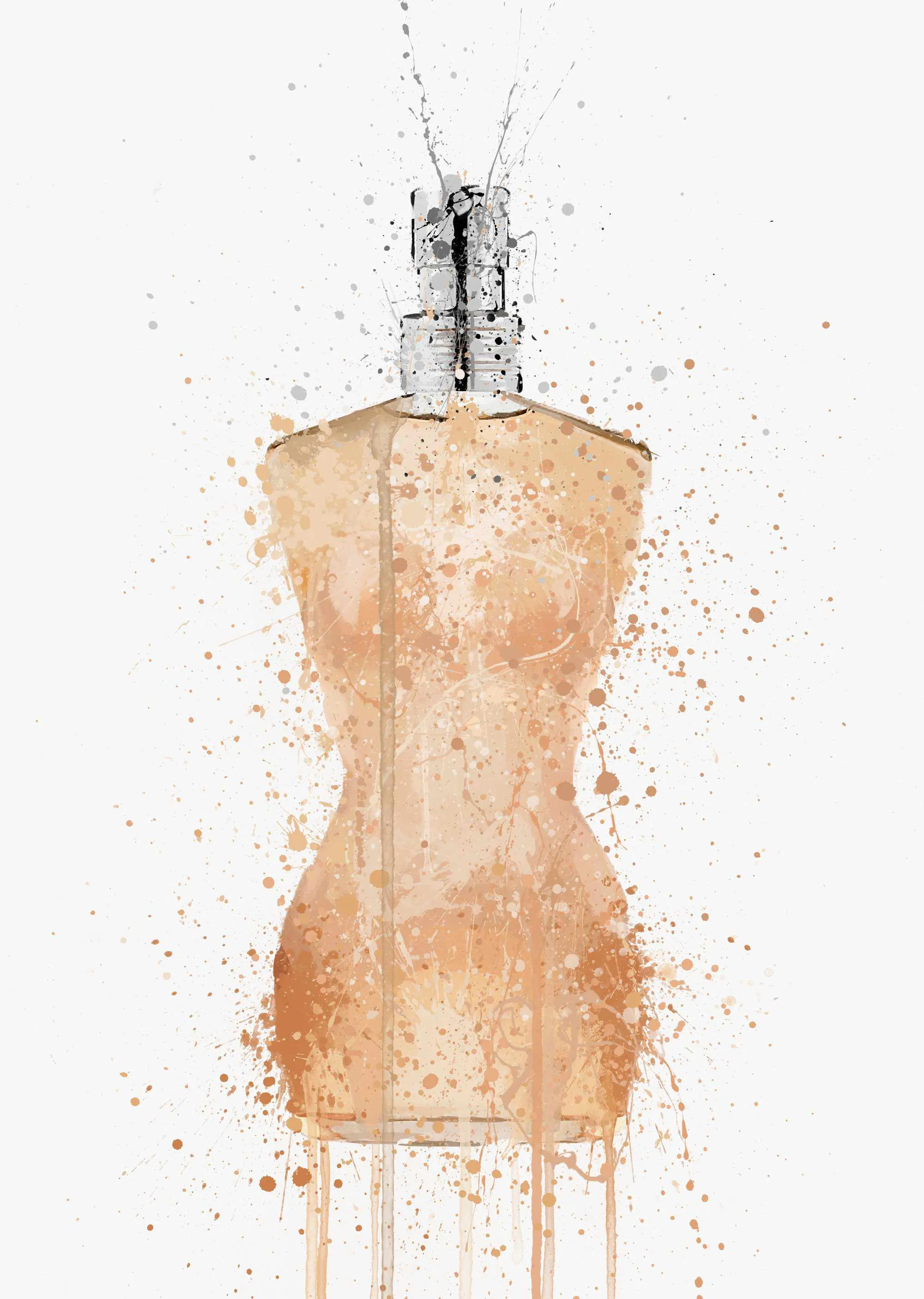 Fragrance Bottle Wall Art Print 'Venus'