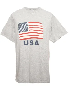 Gildan USA Printed T-shirt - L