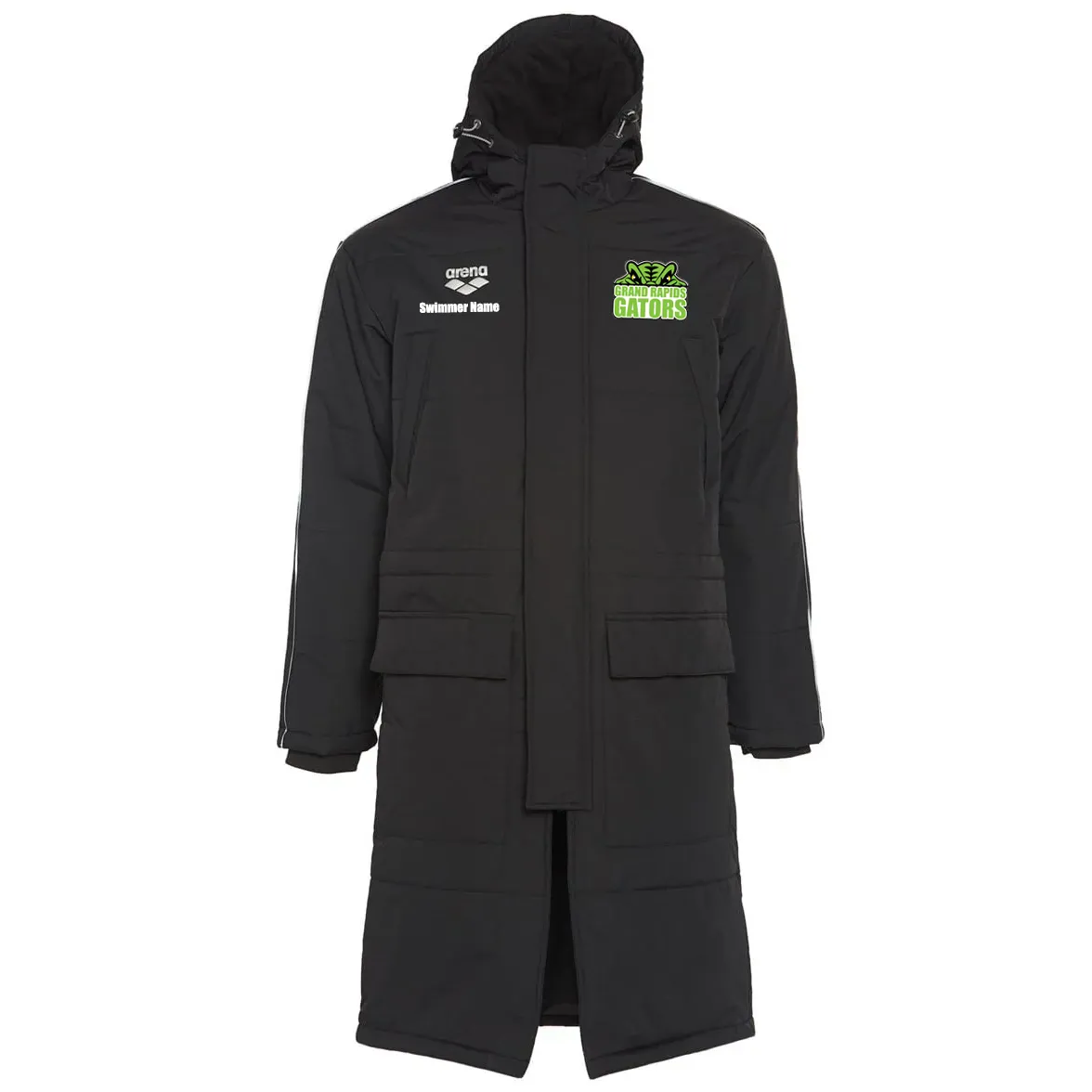 Grand Rapid Gators Arena Parka w/ Embroidered Name & Logo