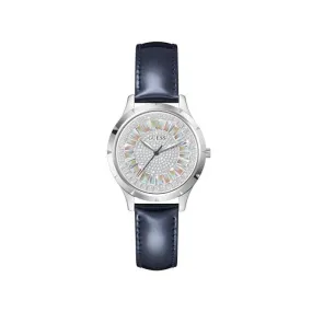 Guess Glamour Ladies Trend Silver Stainless Steel Watch GW0299L1