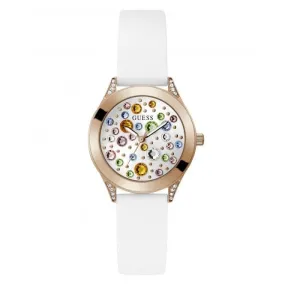 Guess Ladies Mini Wonderlust White Watch GW0678L4