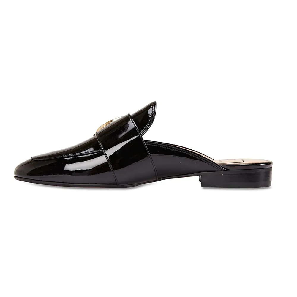 Halo Slide in Black Patent