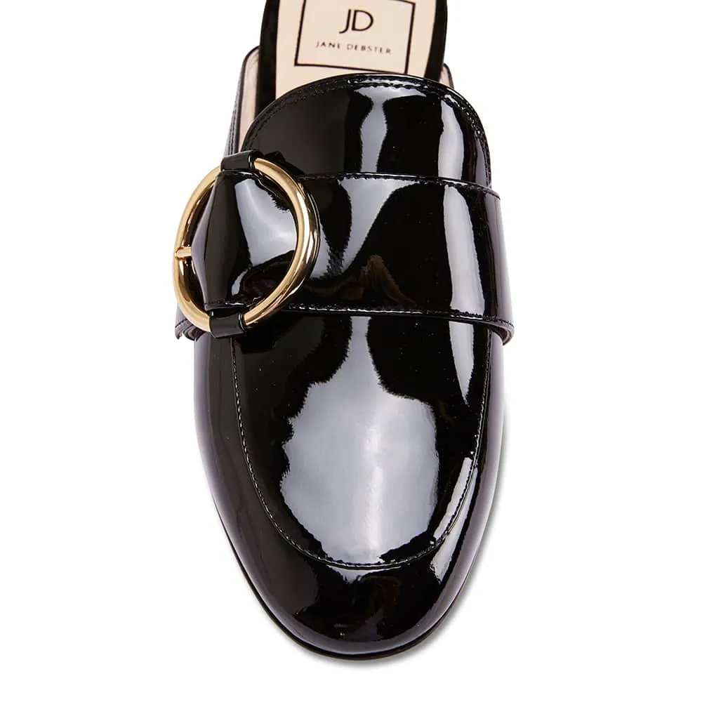 Halo Slide in Black Patent