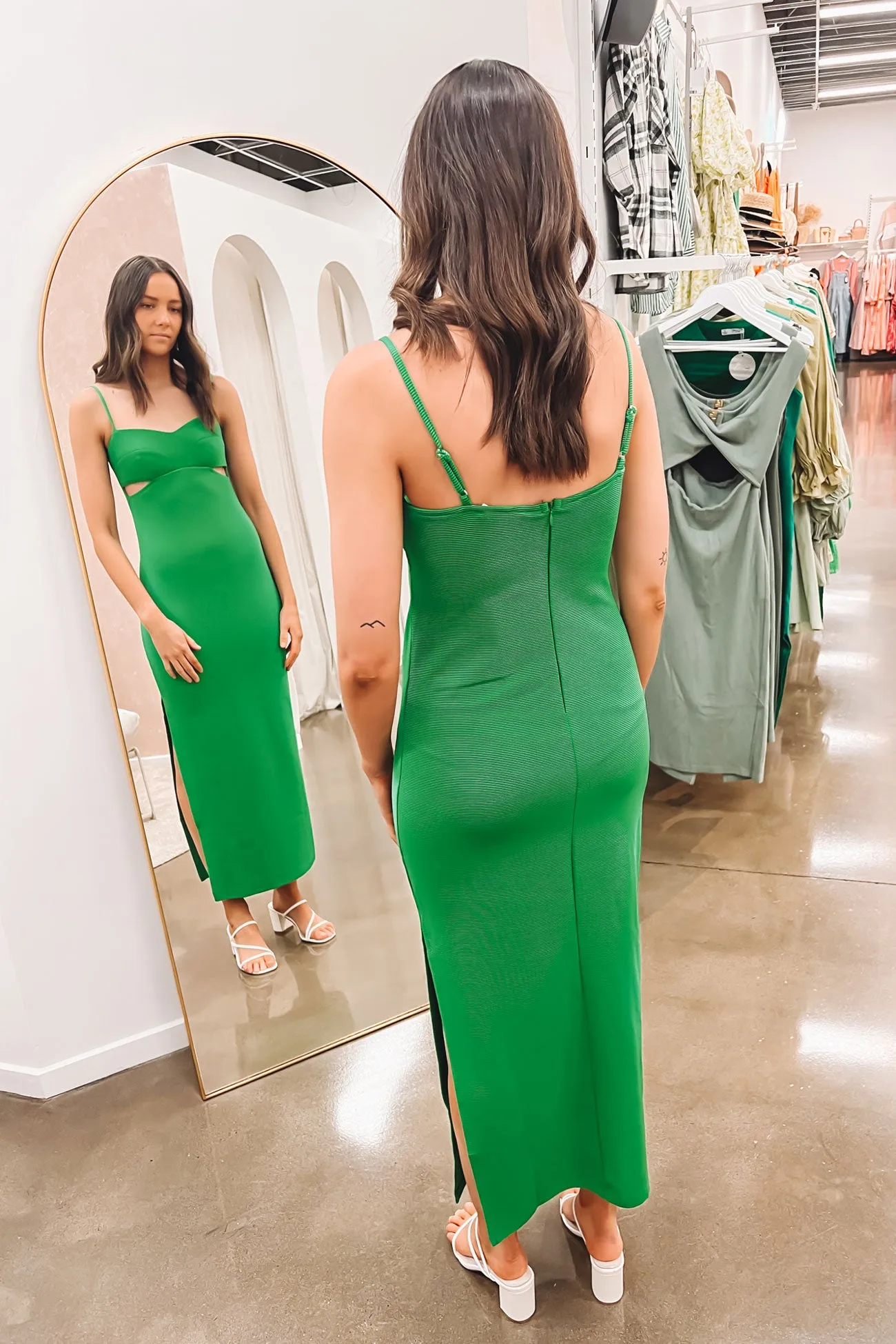 Harry Maxi Dress Green