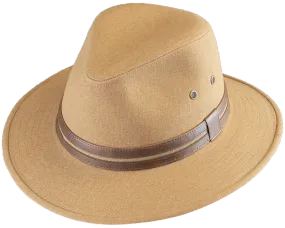 Henschel Hat Company | Brielle Brushed Canvas Hiker Hat