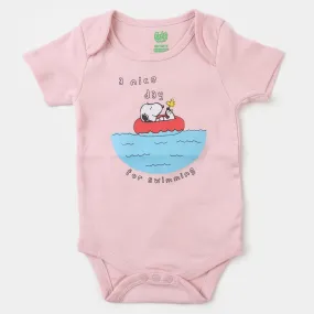 Infant Boys Romper A Nice Day-Pink Marsh