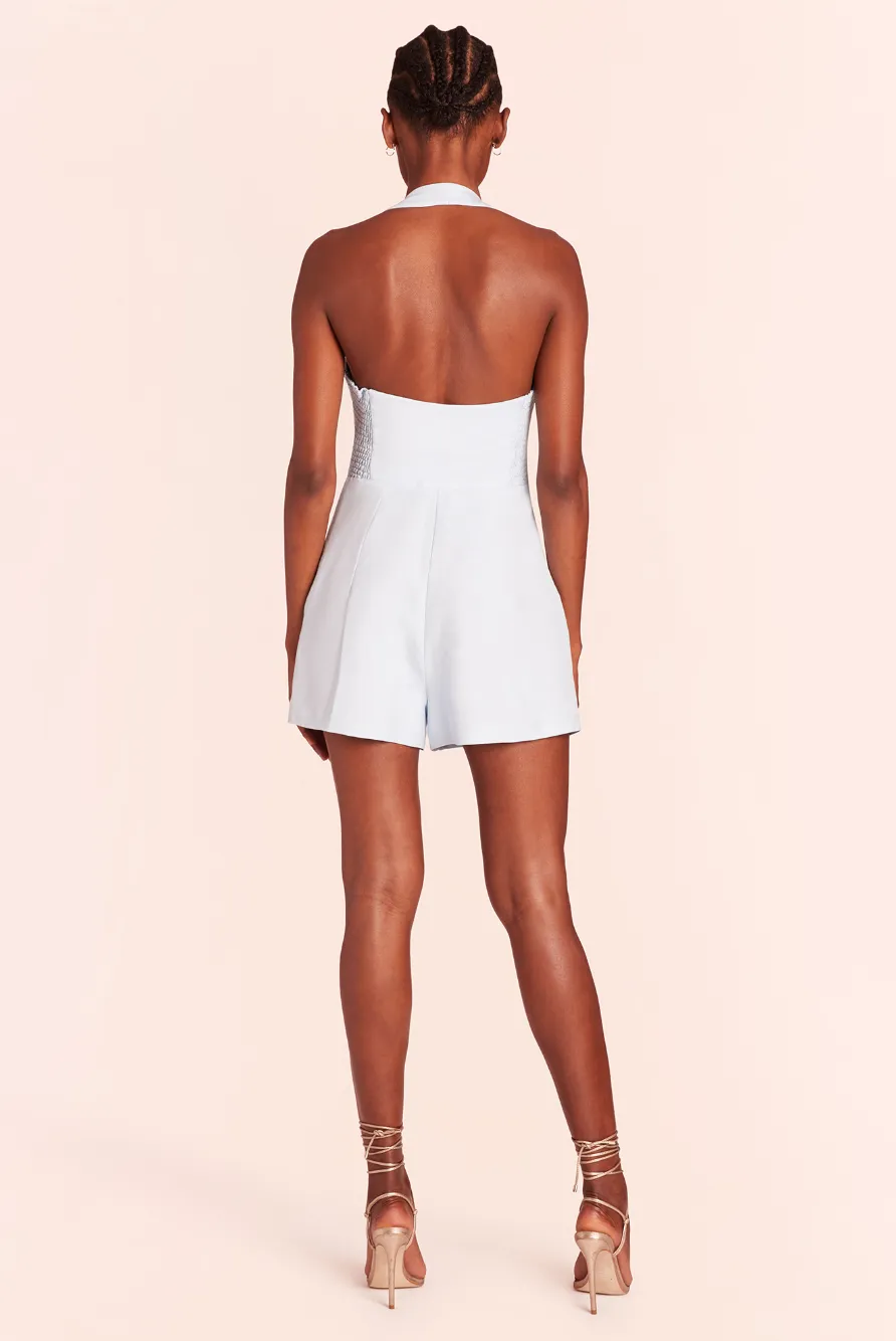 Isadore Romper - White