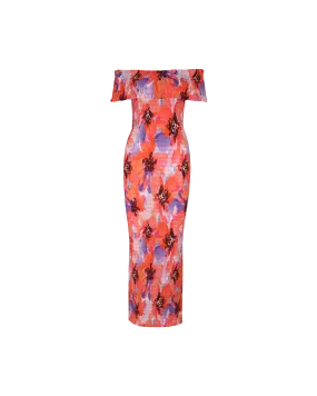 JAQUETTA DRESS POPPY FLORAL