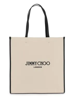 Jimmy choo n/s canvas tote bag