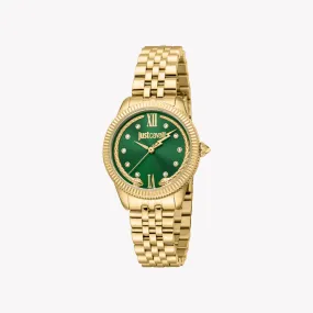 Just Cavalli Gold Steel Women's Watch JC1L315M0065