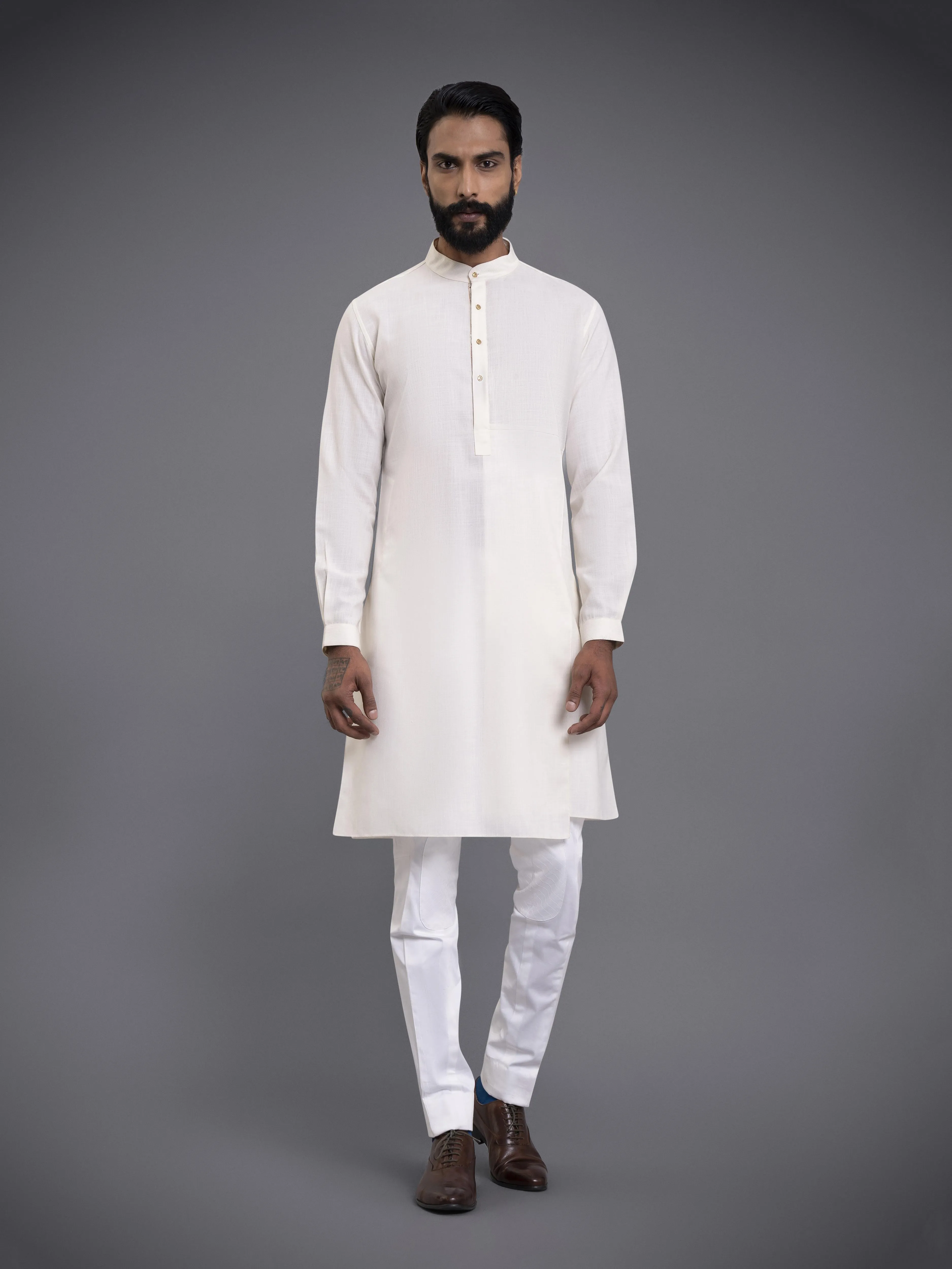 KASHMIR FAIZA LAYER KURTA