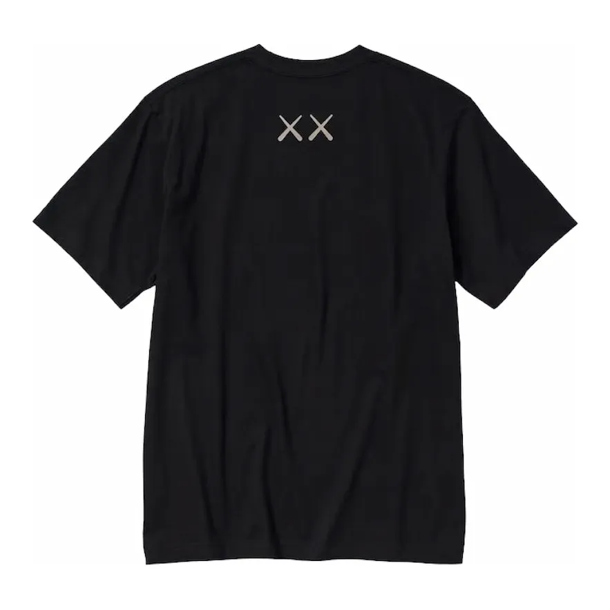 KAWS UT GRAPHIC T-SHIRT BLACK