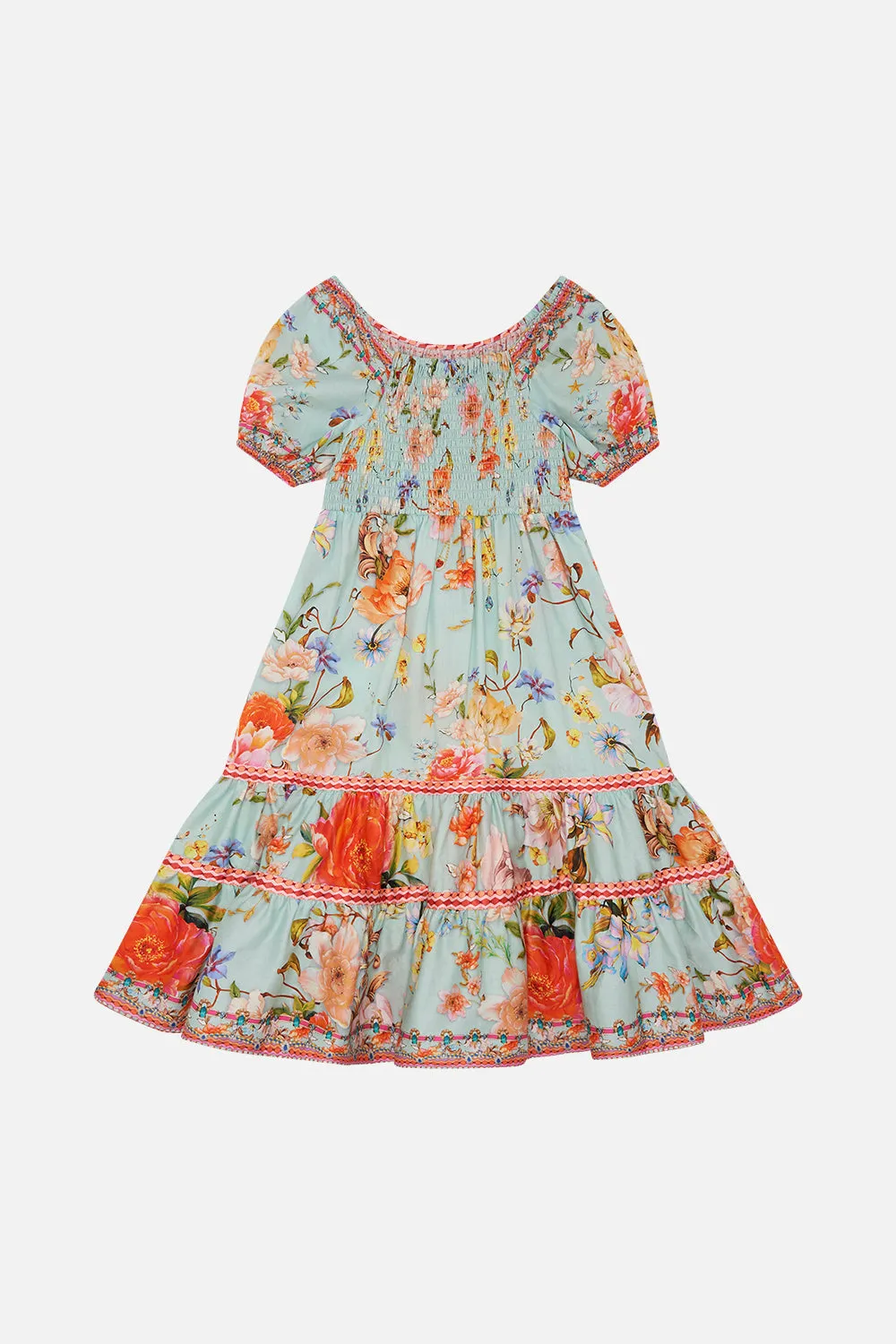 KIDS RIBBON MAXI DRESS 4-10 TALK THE WALK