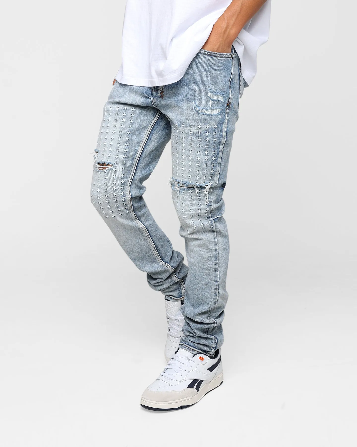 Ksubi Chitch Enjoy Trashed Jeans Denim