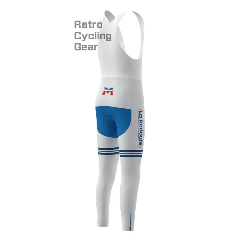 La Redoute Blue Fleece Retro Cycling Pants