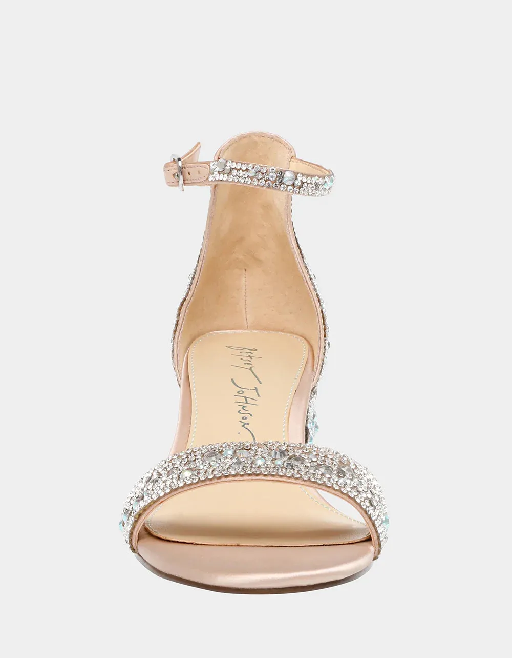 Mari Block Heel - Champagne