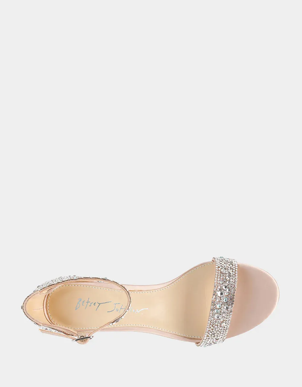 Mari Block Heel - Champagne