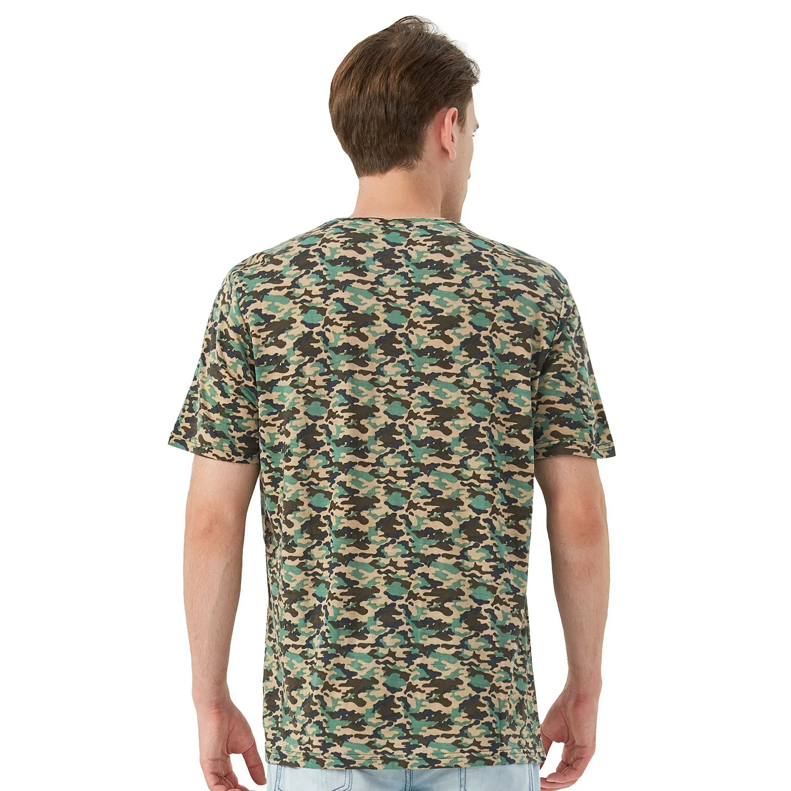 Men's Merino 170g Classic Short Sleeve T-Shirt Camouflage