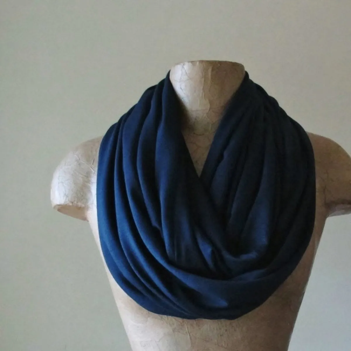 MIDNIGHT BLUE Infinity Scarf