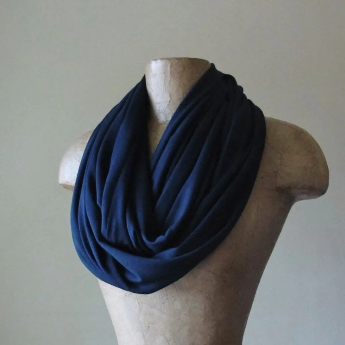 MIDNIGHT BLUE Infinity Scarf