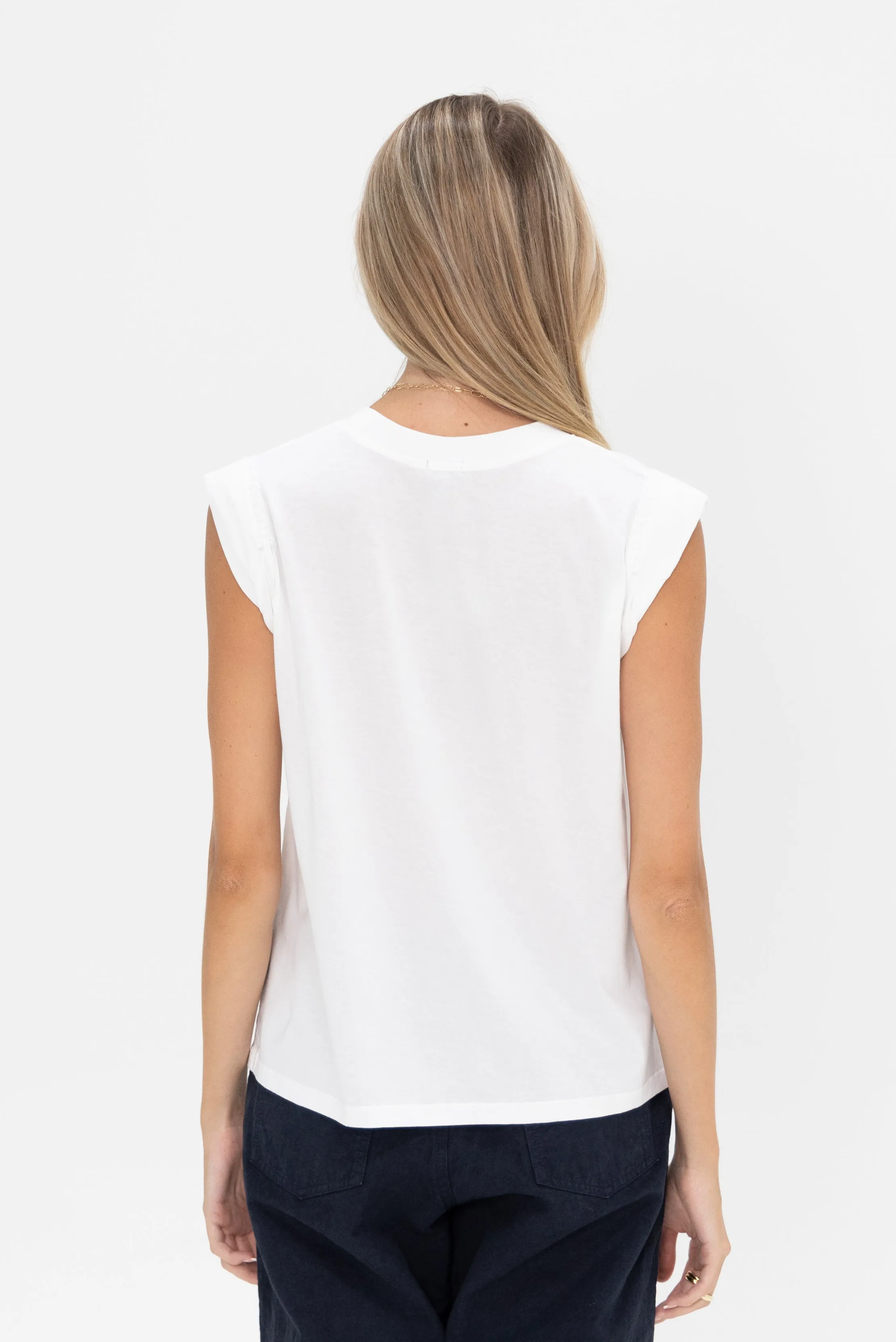 Miles Tee, White