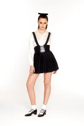 Milkmaid suspender skirt