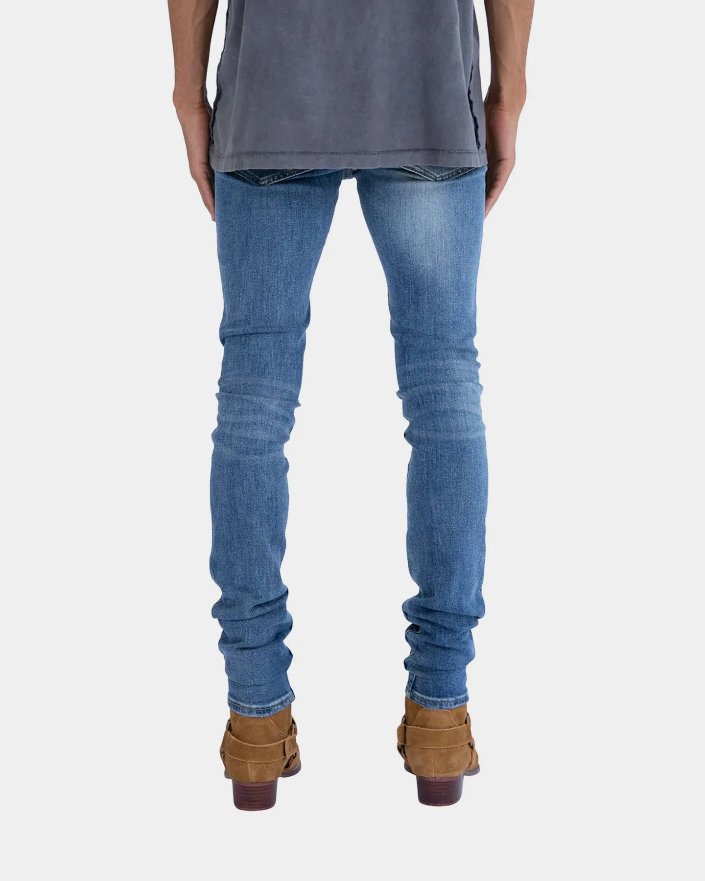 MNML X207 Stretch Denim Jeans Blue