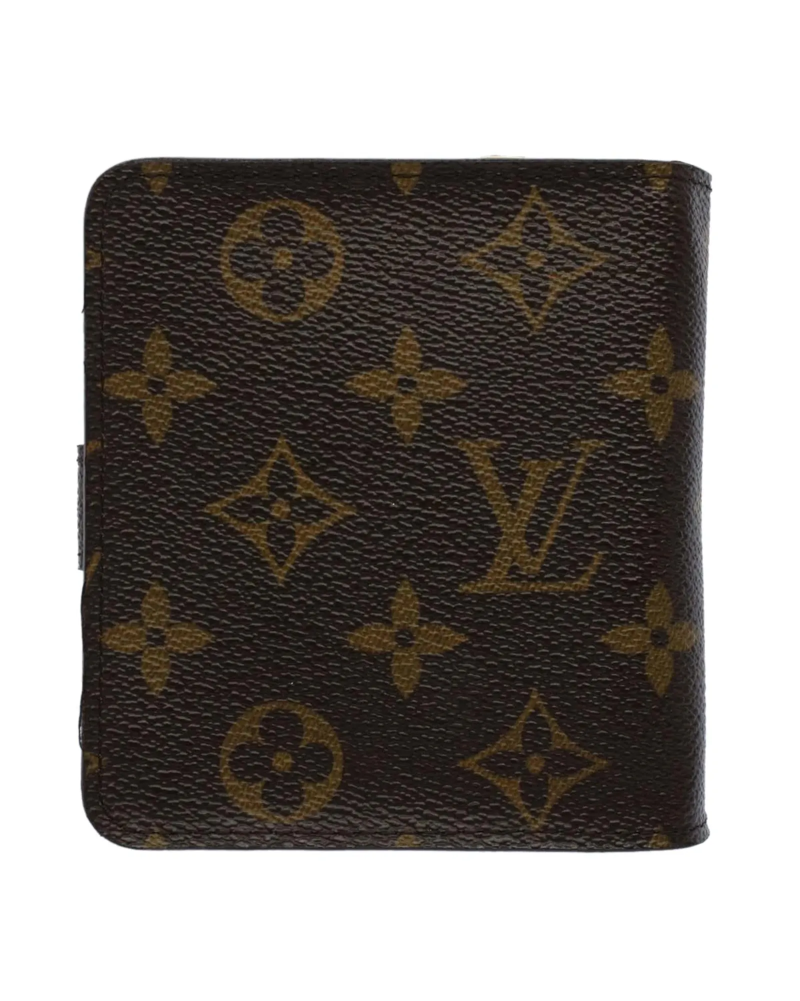 Monogram Compact Zip Wallet with Dust Bag and Box