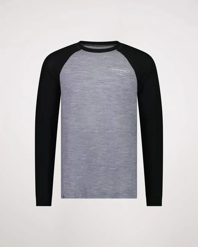 MONS ROYALE Men's Icon Merino Air-Con Raglan L/S Crew