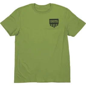 Moose Racing Grunge Salute T-Shirt Olive