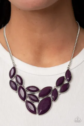 Necklaces Glitzy Goddess - Purple N2306