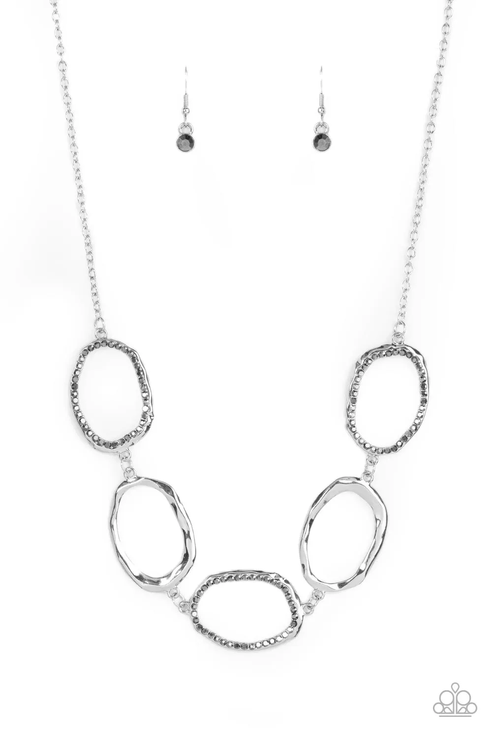 Necklaces Gritty Go-Getter - Silver