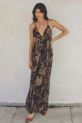 NIGHT RHYTHM MAXI DRESS