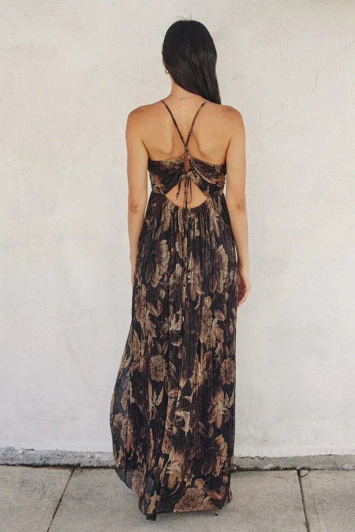 NIGHT RHYTHM MAXI DRESS