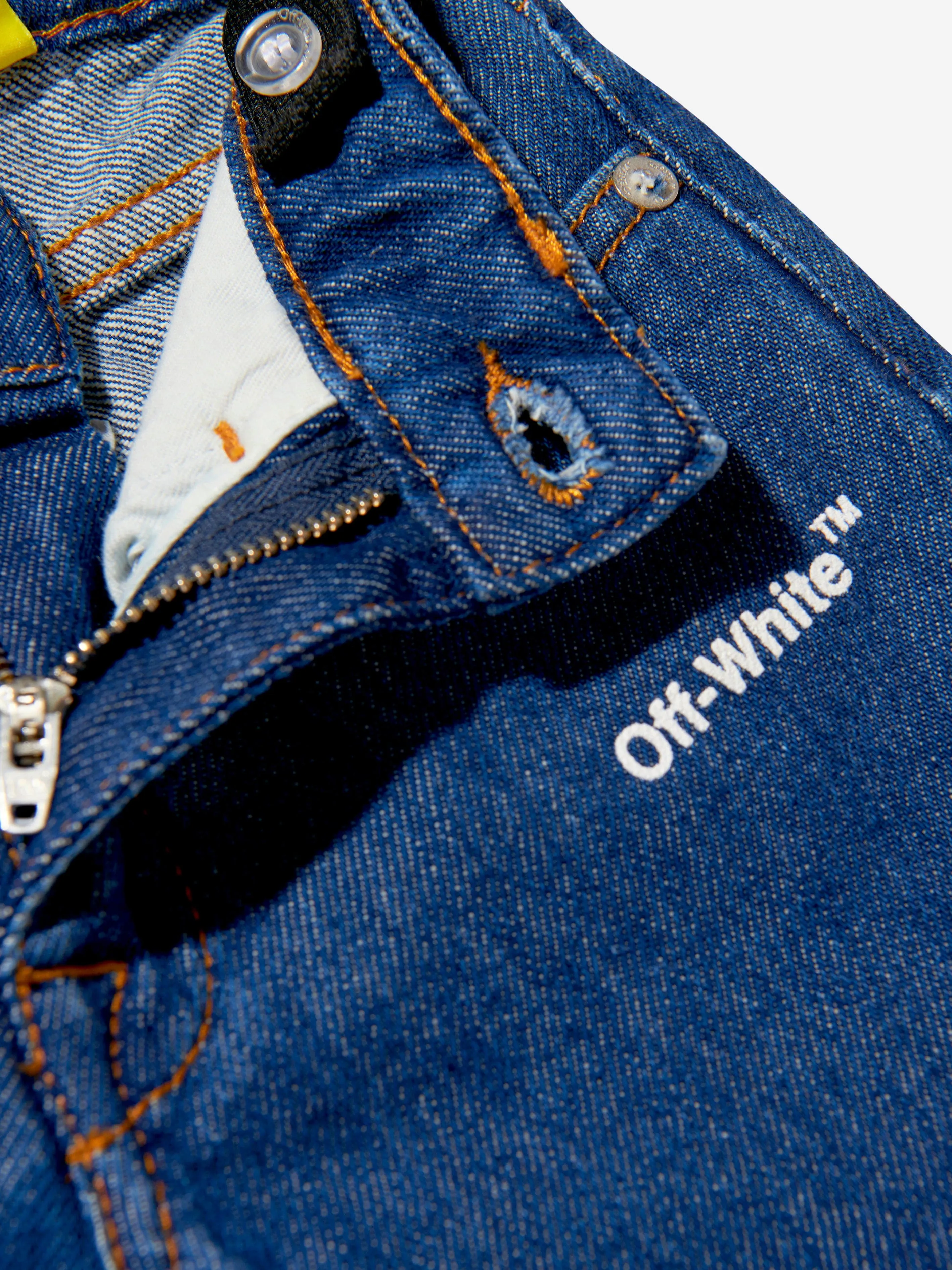 Off-White Boys Rubber Arrow Denim Jeans