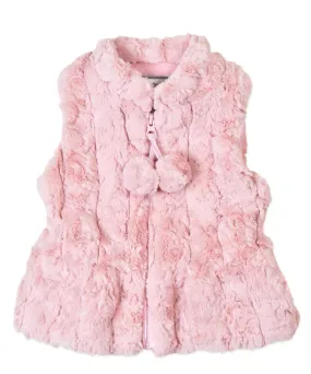 Peplum Pom Pom Vest