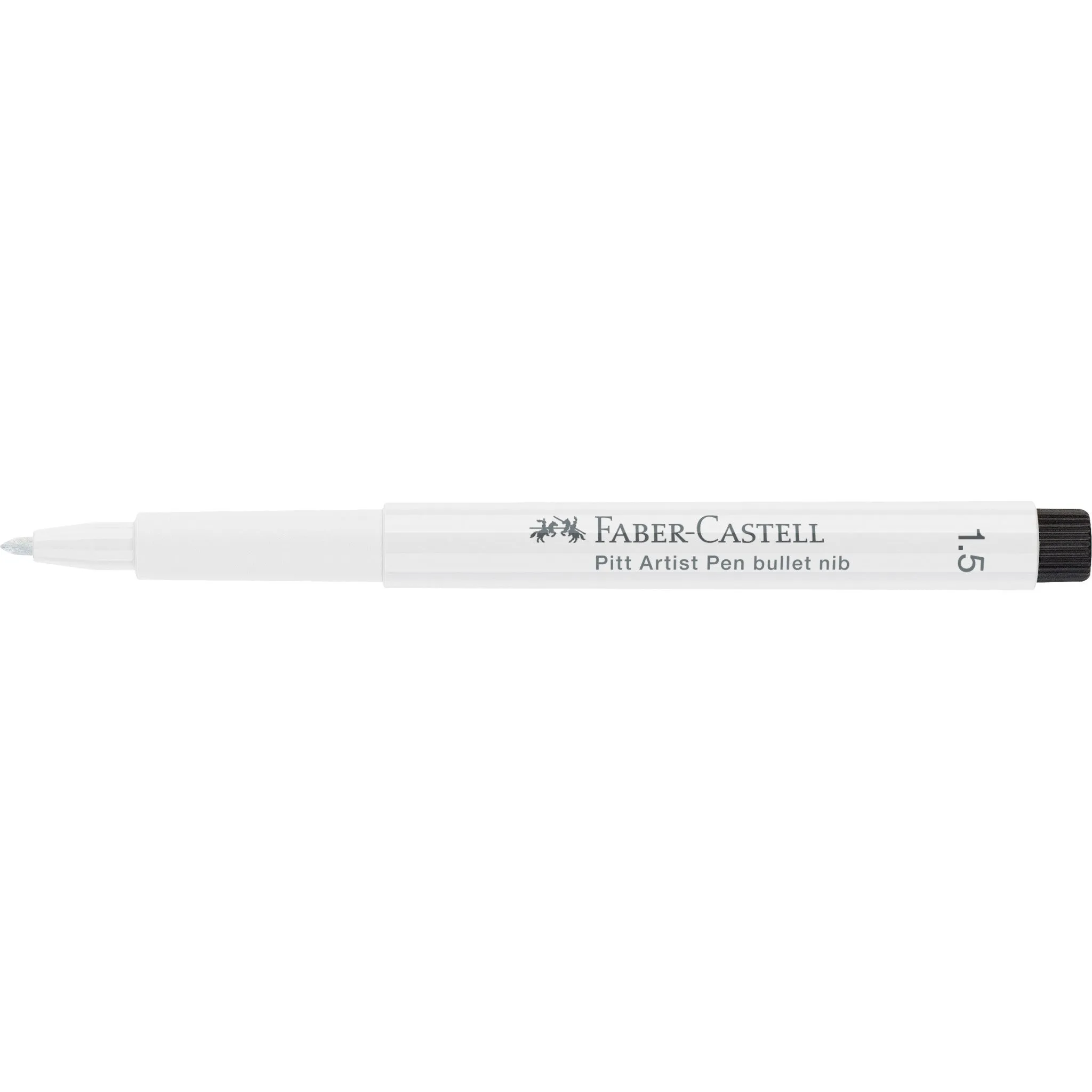 Pitt Artist Pen, 1.5mm Bullet - #101 White - #167893