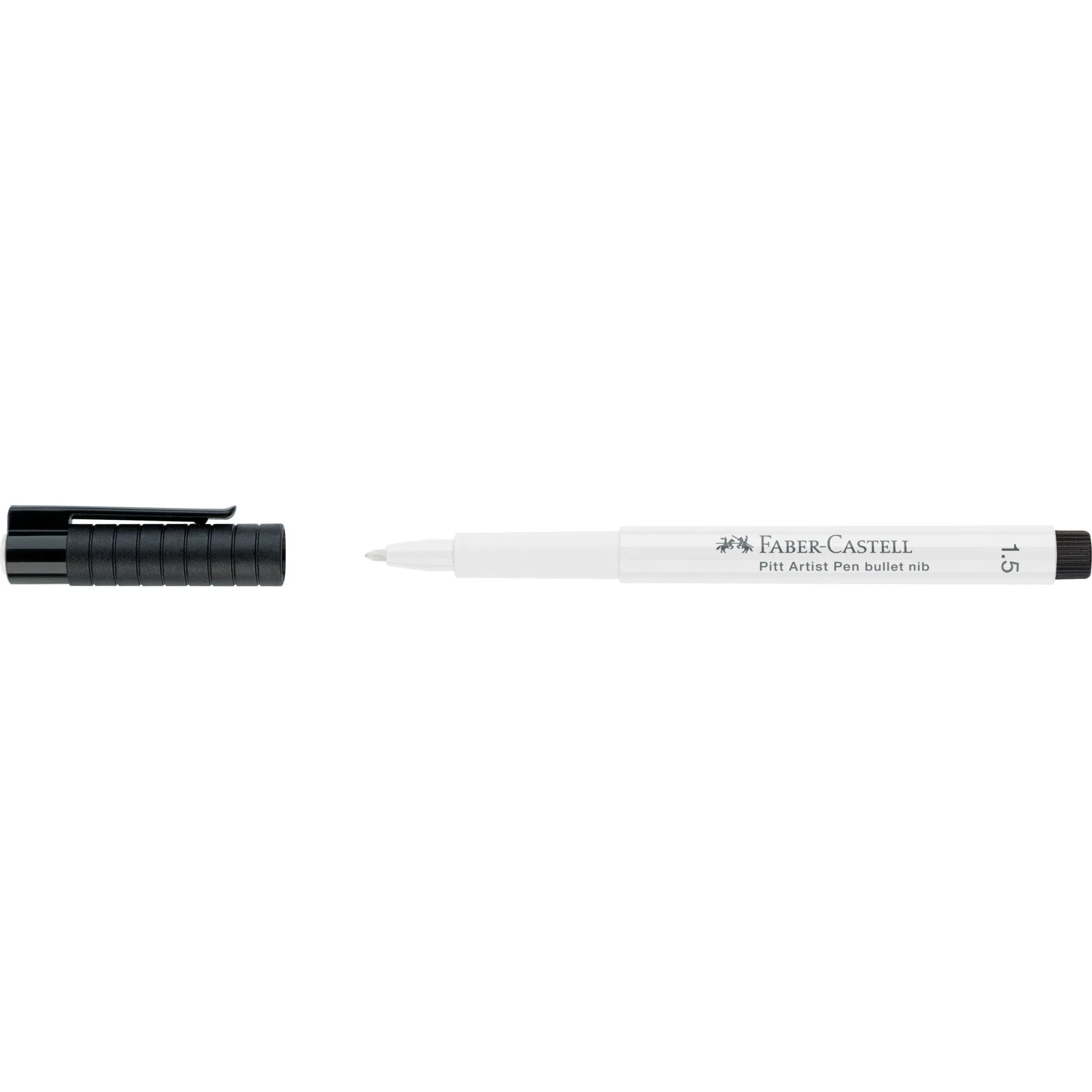 Pitt Artist Pen, 1.5mm Bullet - #101 White - #167893