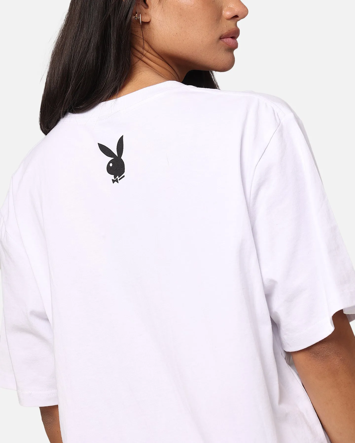 Playboy Playboy Bunny O T-Shirt White