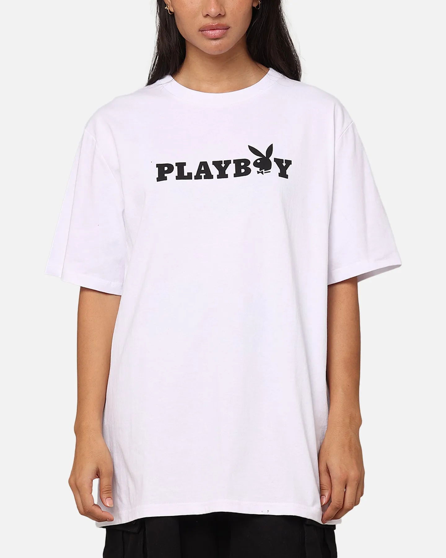 Playboy Playboy Bunny O T-Shirt White