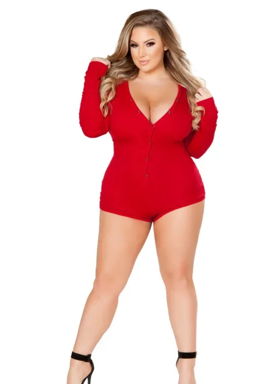 Queen Cozy & Comfy Sweater Lounge Romper