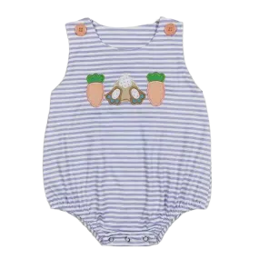 "Bunny Cutie" Themed Baby's Romper