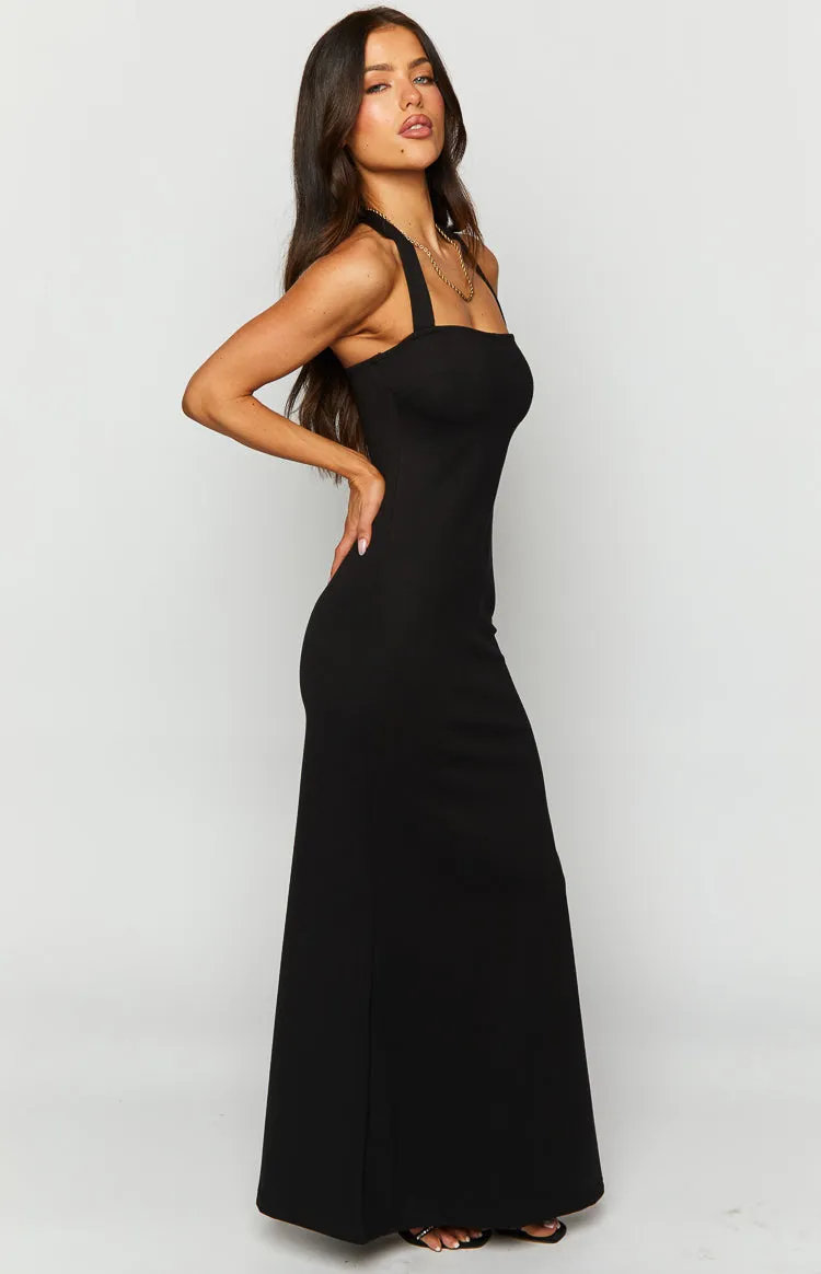 Raylan Black Maxi Dress