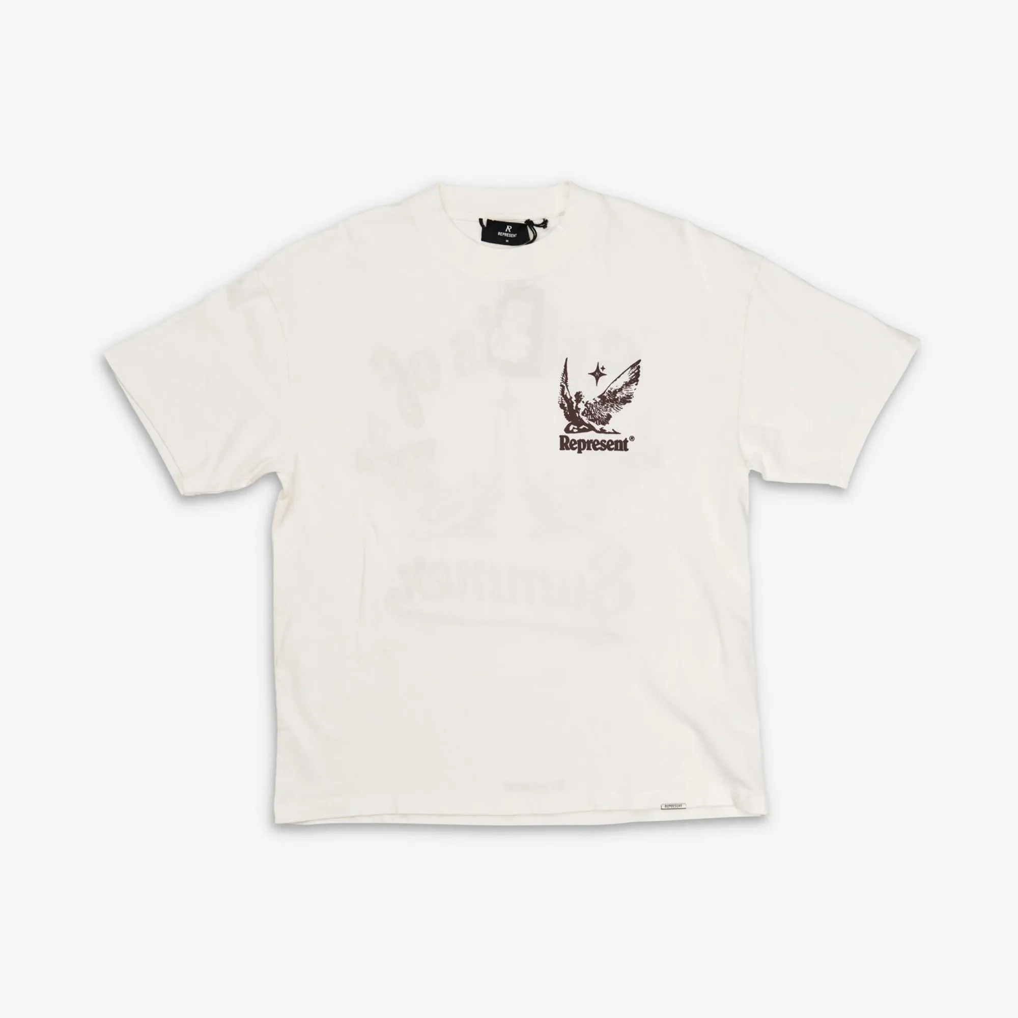 REPRESENT | SPIRITS OF SUMMER T-SHIRT { FLAT WHITE