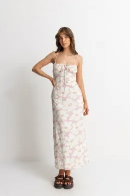 RHYTHM Mimi Floral Gathered maxi dress