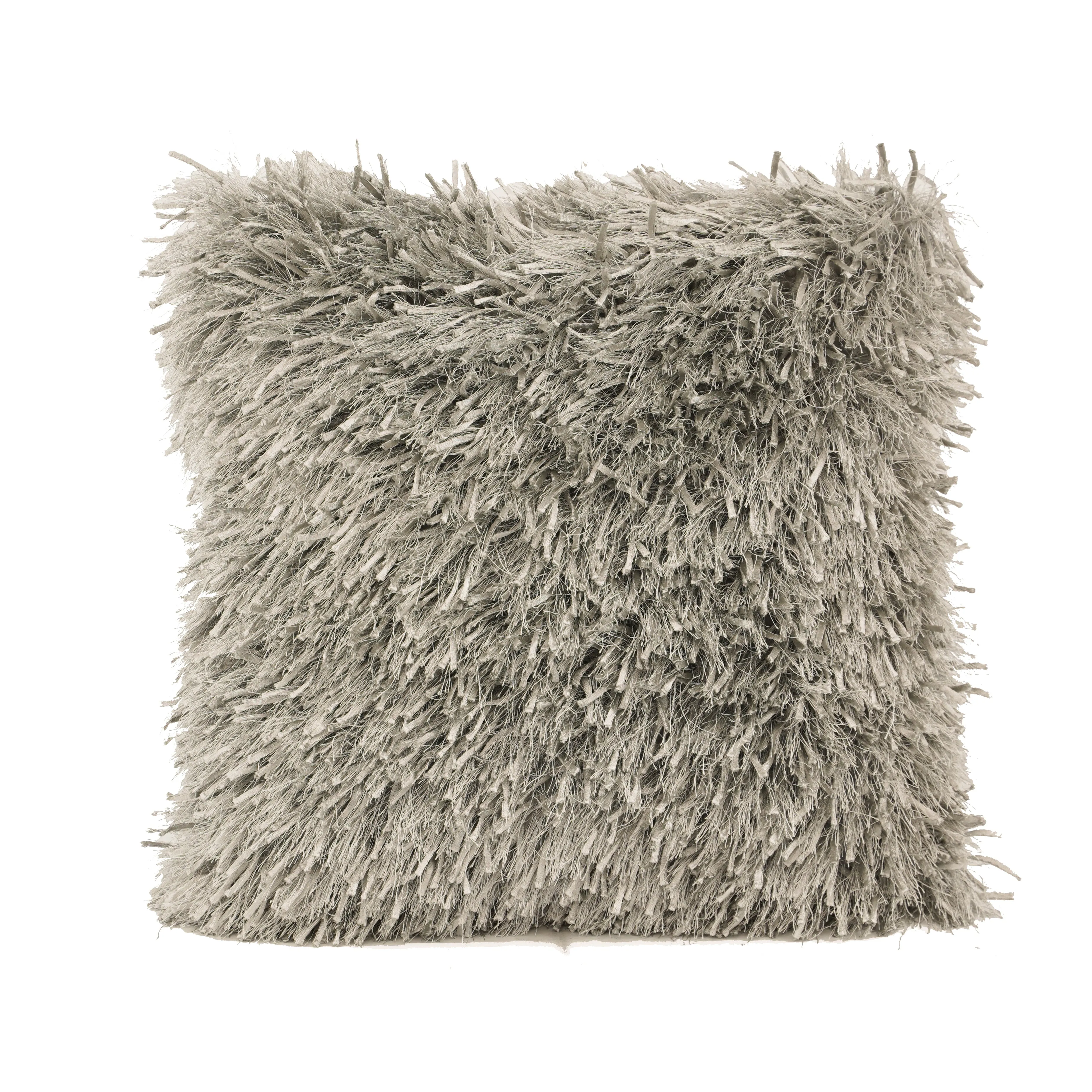 Ribbon Shaggy Throw Pillows