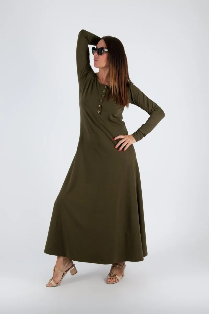 ROSALIA Long Sleeves Jersey Dress SALE